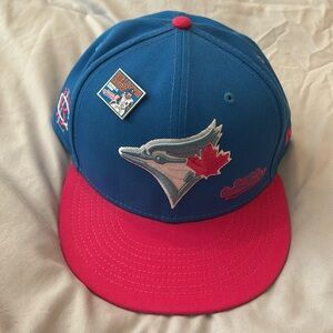Toronto Blue Jays New Era MLB x Big League Chew Cotton Candy Flavor Pack 59FIFTY